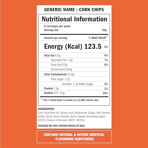 Image of BRB Corn Popped Chips | Popcorn & Nachos Upgraded | Not Baked. Not Fried. | Salsa Flavour | 5 Packs X 48 Grams