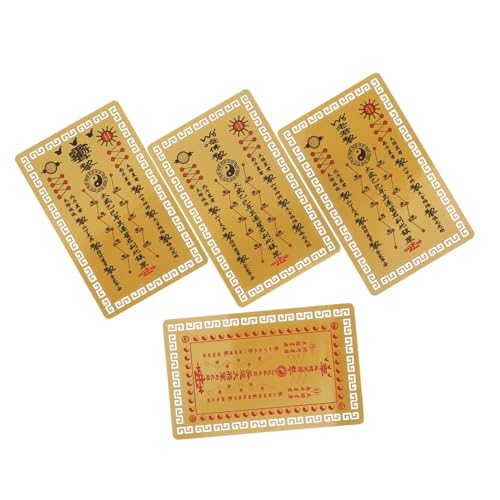 HYTROVE 4個年蛇年太?金? 祈願と繁栄をもたらす伝統的風水護符 アルミマグネシウム合金製 成功と幸運を呼ぶ太歳護身符