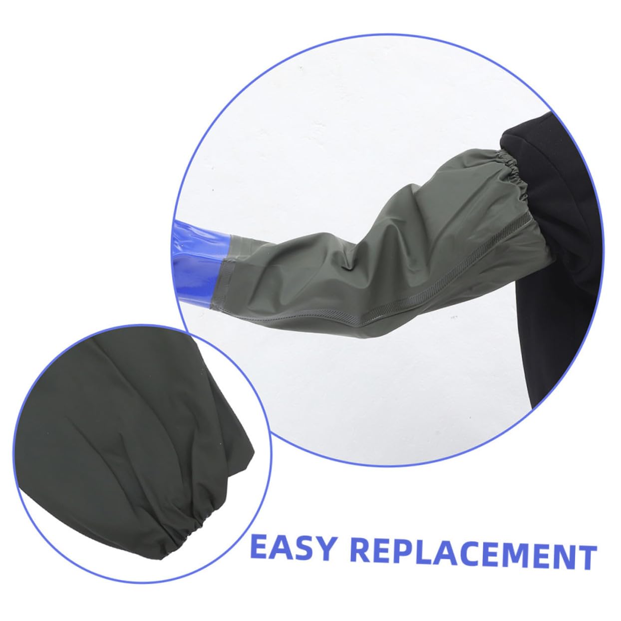 2 pares Guantes Largos de Goma Impermeables con Diseño de Codo para Limpieza y Cuidado de Acuarios Resistentes y Reutilizables para Lavar Platos y Tareas Domésticas