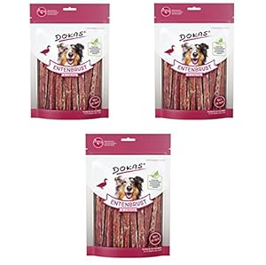Dokas FG770 Entenbrust Hundesnacks 3er Pack