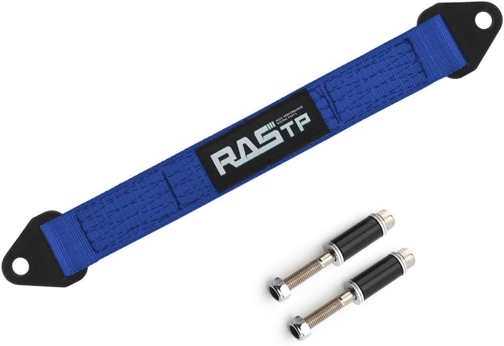 Nylon Premium Quad Wrap Suspension Limit Strap,Shock Suspension Travel Webbing for Off Road ATV UTV SXS with 10,000 Lb Webbing Strength (Blue, 16")