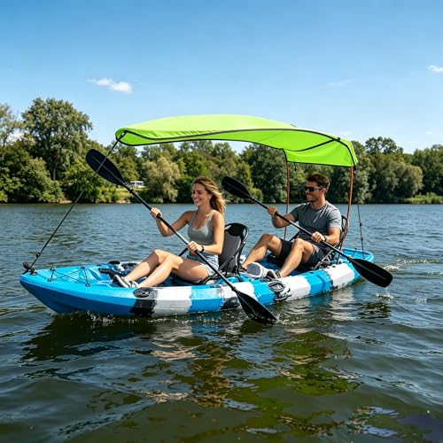 Auvent de kayak en tissu Oxford imperméable pour canoë - 5