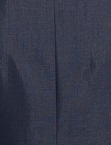 Image of Park Avenue Rayon Blend Men's Full Sleeve Slim FIT Medium Blue Formal Suit (PMDL03196-B5 32)