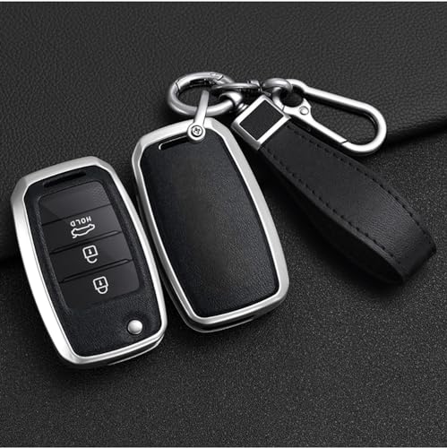 Étui pour clé Kia en cuir noir – L'accessoire auto de votre quotidien - 3