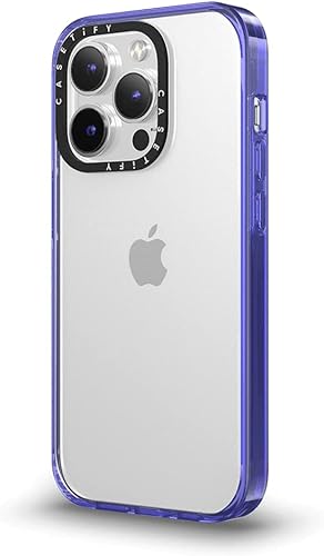 Miniatura 2 de CASETiFY - Funda compacta para iPhone 14 Pro Max, probada contra caídas de grado militar 2x de hasta 4 pies, patrón de hongos mágicos, color morado