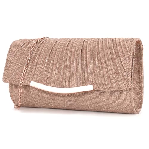 Clutches für Damen Hochzeit Tasche, Damen Clutch Elegante Cross Body Umhängetasche Abendtaschen Damen Clutches Tasche Women's Clutches Envelope Handtasche für Party Bankett Prom Mama Freundin