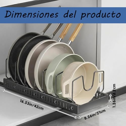 Consejos para Comprar Estantes y soportes para ollas y sartenes disponible en línea. 20 Imagen adicional