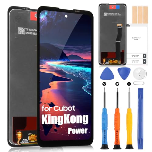 Écran LCD pour Cubot King Kong Power avec tactile et outils de réparation