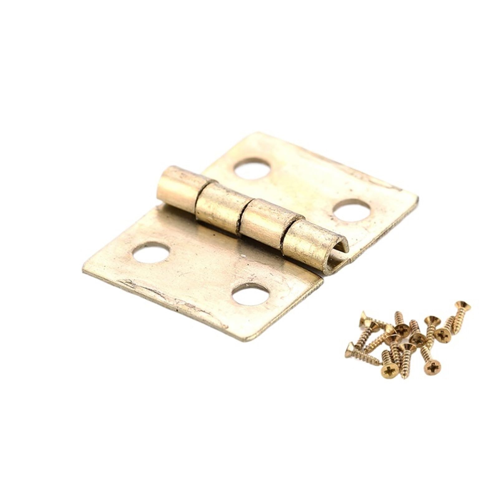 50PCS Bronze Gold Hinge Door Hinges(Gold)