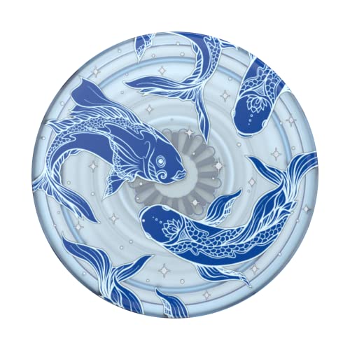 Image of PopSockets Phone Grip with Expanding Kickstand, Adhesive Grip - Cosmic Koi
