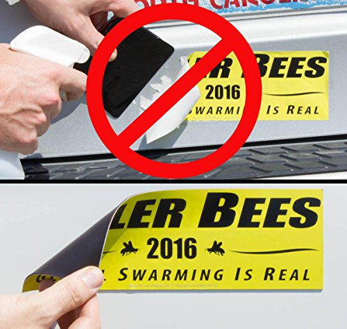 image for CarSignia Cut-to-Size Bumper Sticker Magnetizer 10 Pack: Turn Any Deca