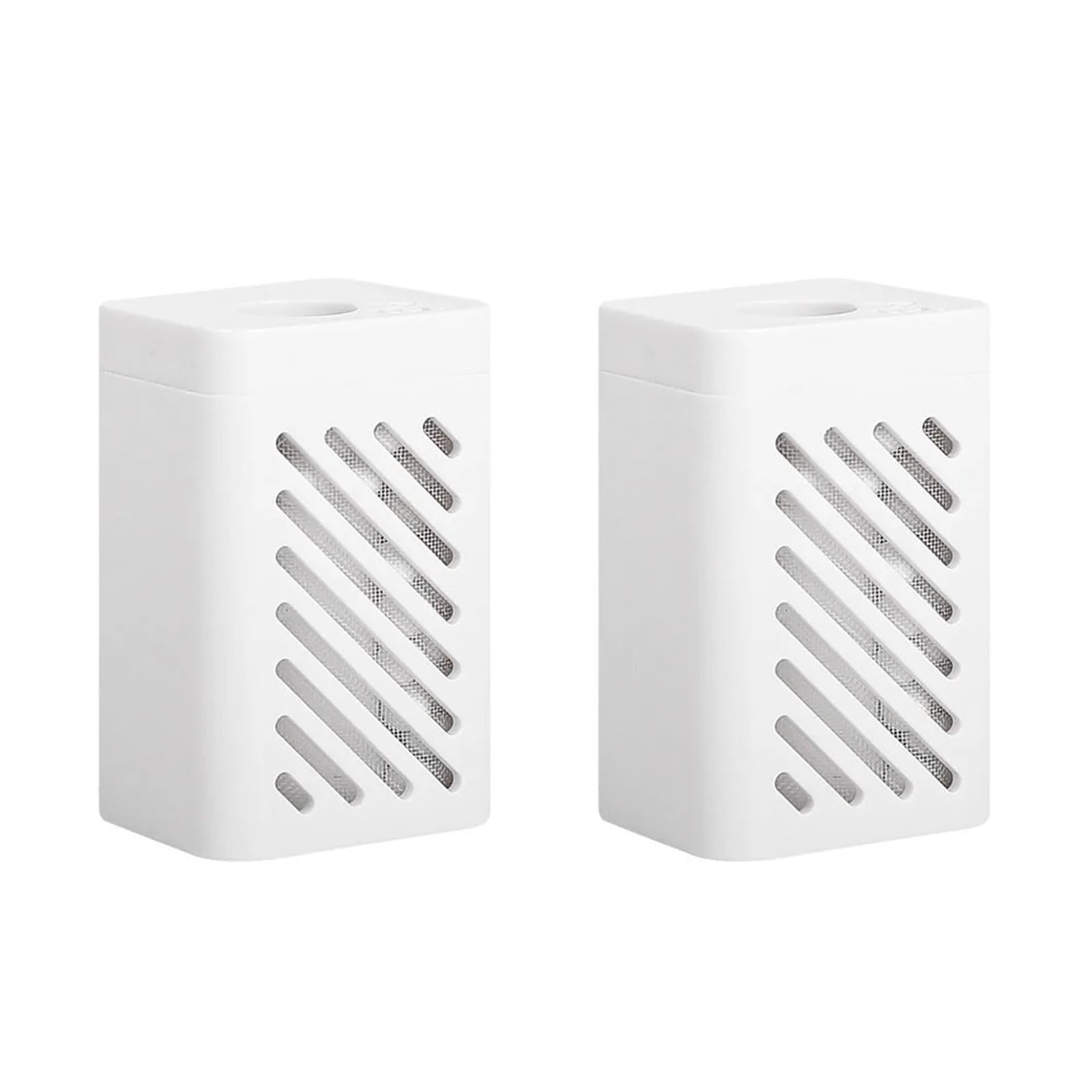 COHJWRDDG Compatible For Dreame，Robot Vacuum Cleaner Parts Sewage Tank Deodorization Particles Silver Module(2pcs white)