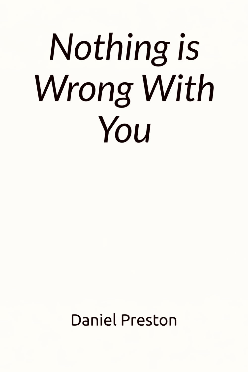 Nothing Is Wrong With You: Why Nothing Feels Satisfying Anymore