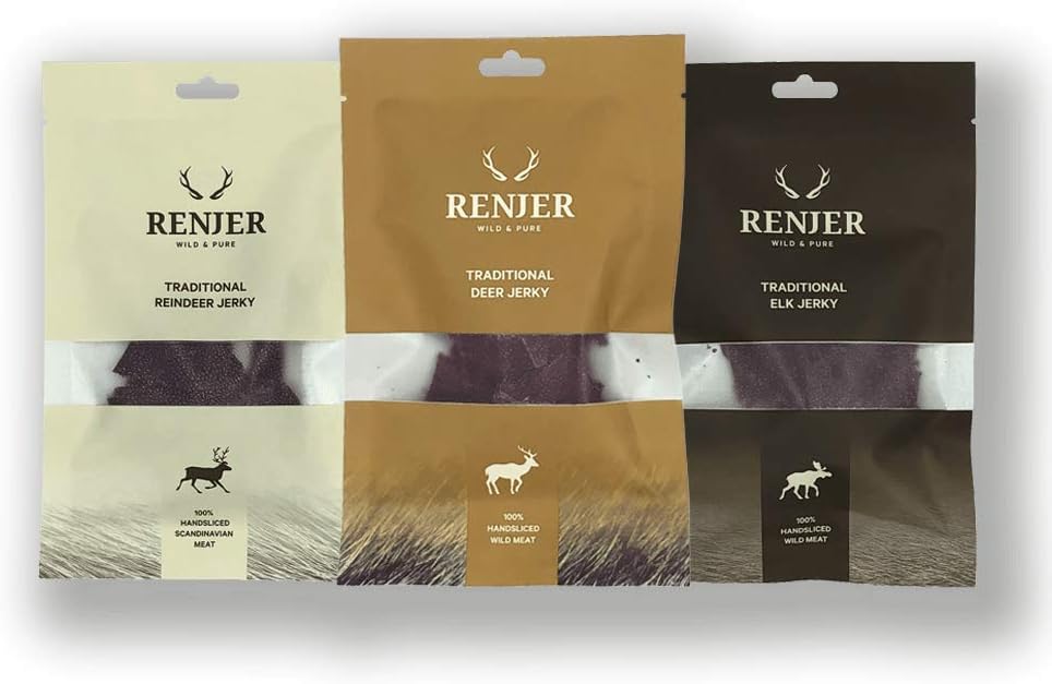 Renjer Wild Jerky Tasting 2020 (2018/19 Flavours, 85g)