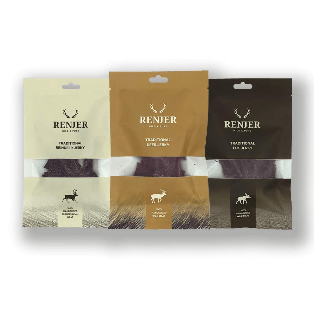 Renjer Wild Jerky Tasting 2020 (2018/19 Flavours, 85g)