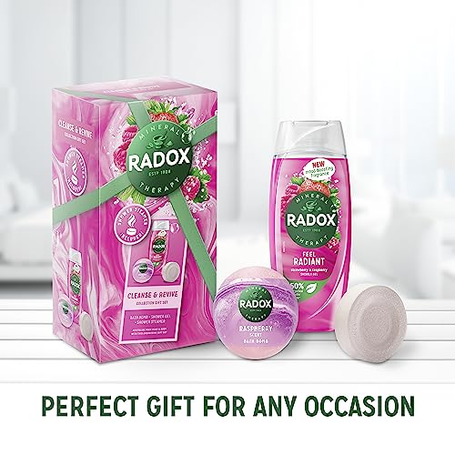 Radox Cleanse & Revive Collection Gift Set with a shower steamer for the perfect gift for her 2 piece - Image 4