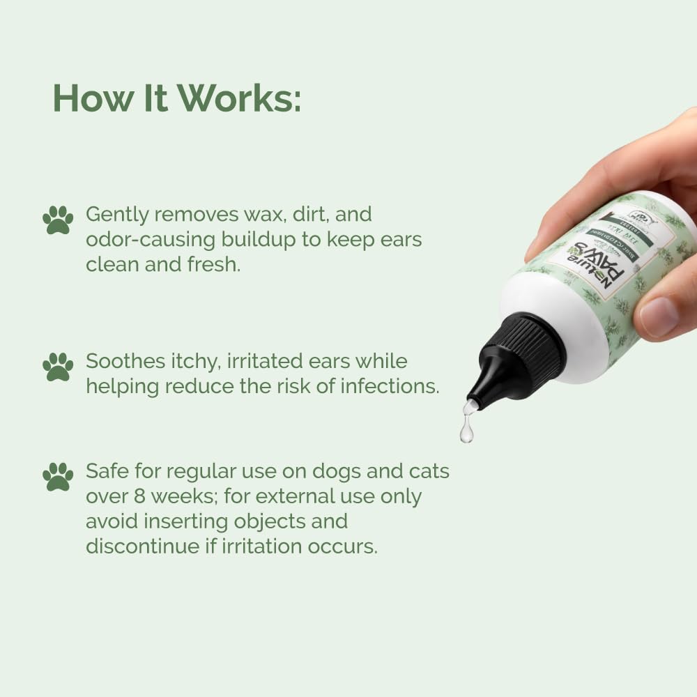 Orange Pet Nutrition Tea Tree Oil So Sensitive Ear Cleaner for Dogs & Cats - 20ml | Natural Anti-Itch, Insect Bite Relief, Soothes Ear Irritations | Safe for All Breeds & Life Stages 2