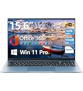 SGIN 15.6 Inch Laptops Computer with Office 365, Win 11 Laptop, 16GB RAM 1024GB SSD Ordinateur Po...