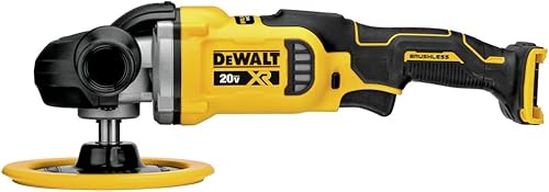 Miniatura 2 de DEWALT Pulidora inalámbrica 20V MAX* XR, rotativa, velocidad variable, 7 pulgadas, 180 mm, solo herramienta (DCM849B)