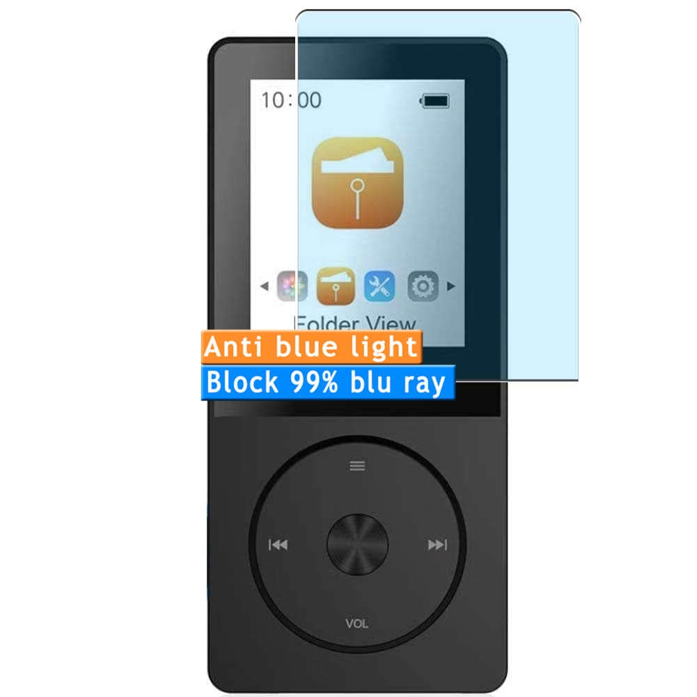 Vaxson3-Pack Anti Blue Light Screen Protector, compatible with YMD-Musik Wiwoo E8 MP3 Player, TPU Guard Film Protectors Sticker [NOT Tempered Glass] New