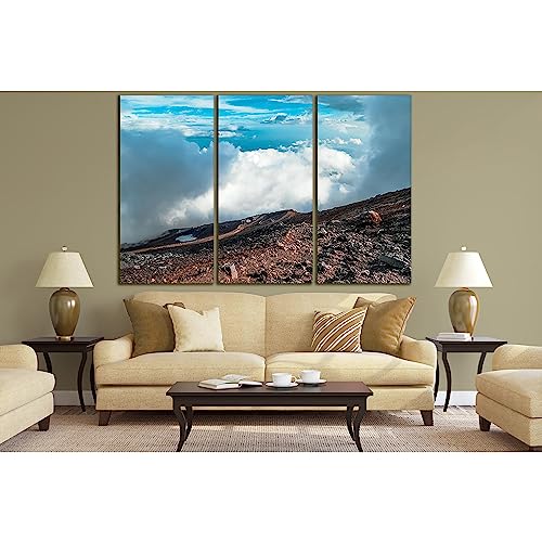 Décoration murale impression sur toile prête à accrocher ZELLART grand tableau de paysage marin
