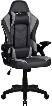 sillas gaming negra