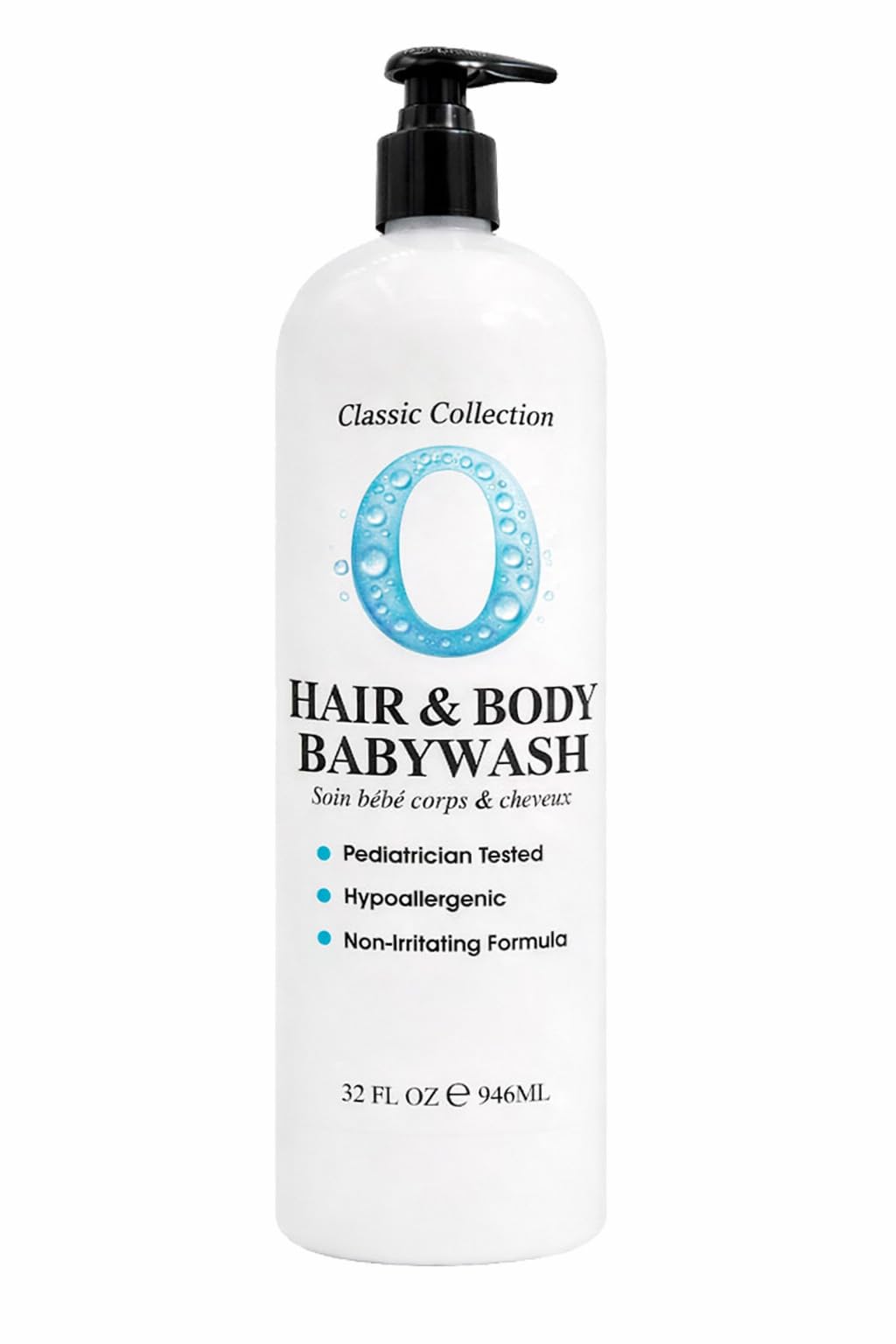 Original Sprout Gentle Hair & Body Babywash – Vegan Hypoallergenic Cleanser for Sensitive Skin & Hair (32 oz / 946 mL)