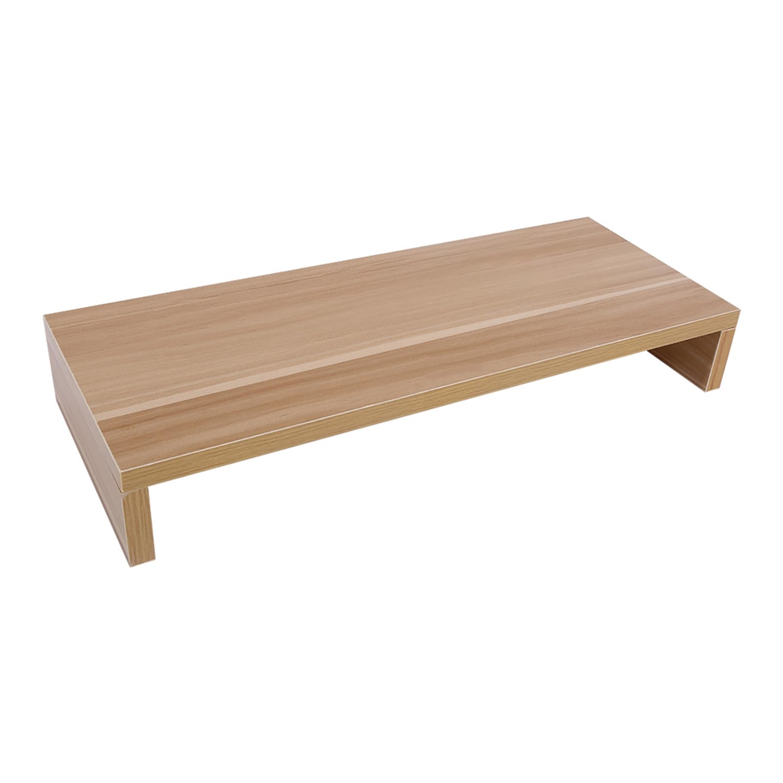 Support de moniteur en bois étagère de bureau ergonomique rehausseur écran PC