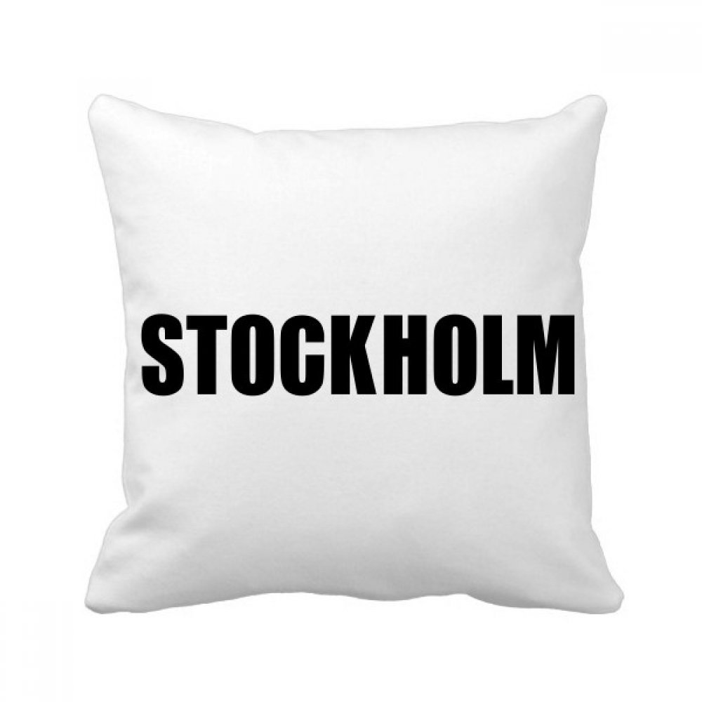 Coussin Stockholm multicolore : une idée cadeau originale pour la décoration de la maison