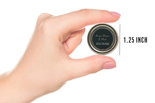 Miniatura 6 de Ladybug Soap Company Perfume sólido natural hecho a mano con aroma a leche y miel (tarro de lata de 1 onza)