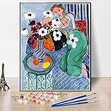 Paint by Numbers for Adult Lorette Painting by Henri Matisse Paint by Number Kit On Canvas for Beginners