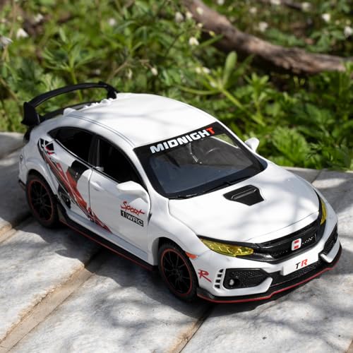 WAKAKAC Auto Diecast 1:32 Modelo Type-R con Luz y Sonido miniatura 7