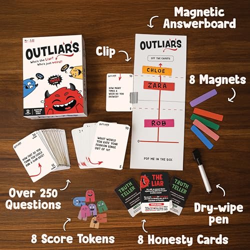 Juego de Mesa Outliars Confident Games miniatura 5