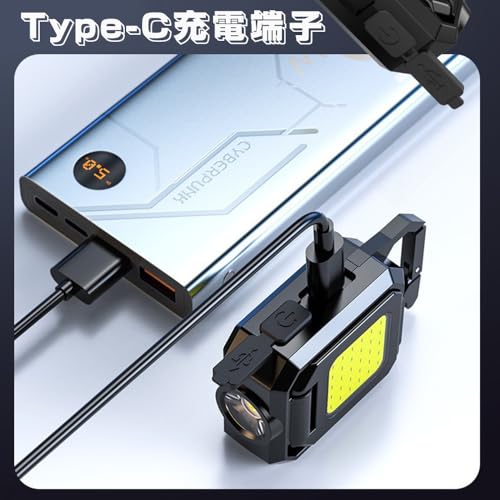 YIBOOOM 小型充電式COBライト (1000ルーメン)