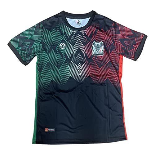 MadStrange Soccer Mexico Black Jersey 2022 (5XL)