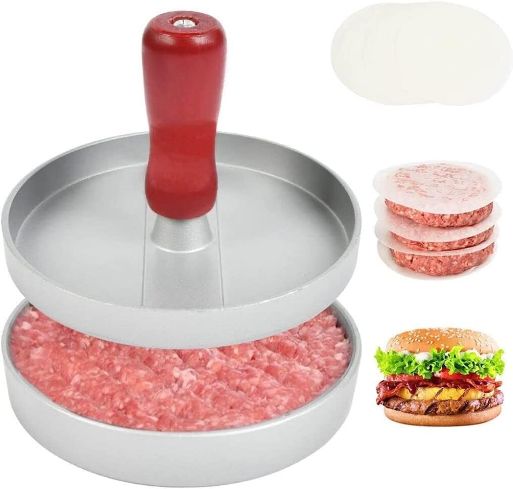 Kiuiom Presse Hamburger Antiadhésive, Hamburger Moule à Viand, Presse