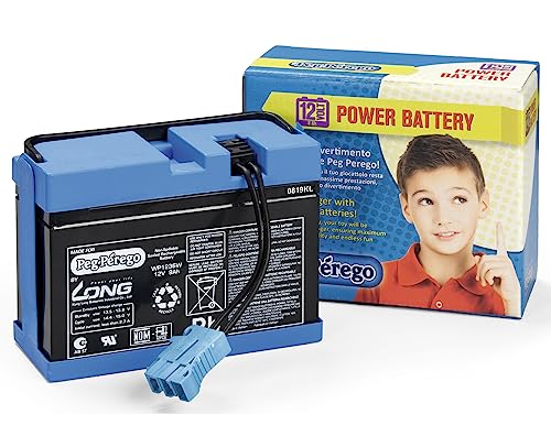 Peg Perego – Batterie 12 V 12 V, 8 Ah Non Compatible avec Les VÉHICULES ÉLECTRIQUES À Batteries...