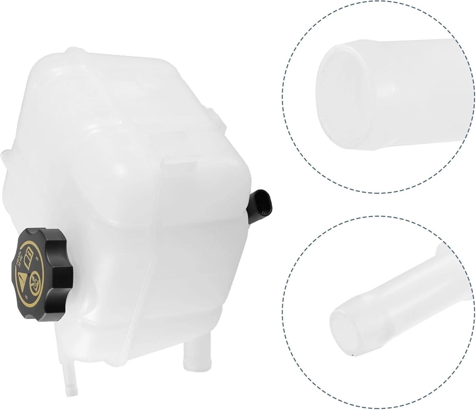 radiateur du moteur Liquide de refroidissement pour radiateur Réservoir pour réservoir Trop-plein de liquide de refroidissement Vase d'expansion avec bouchon 22953219
