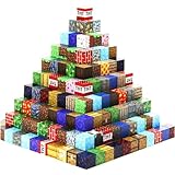 TImDu マイクラ風 マグネットブロックセット 収納ケース付き 磁石おもちゃ DIY 磁石構築 積み木 磁気ブロック 小学生 おもちゃ 誕生日 入園 卒園 ギフト お子様への誕生日プレゼントにも最適です ([ギフトボックスパッケージ] ランダムピース50個 + ミニフィギュア3体 + 絵本)