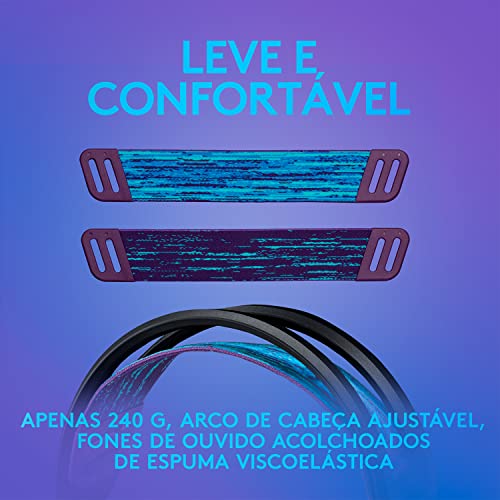 Headset Gamer Logitech G335 com Almofadas com Espuma de Memória, Design Leve e Conexão 3,5mm para PC, PlayStation, Xbox, Nintendo Switch e Mobile - Preto 3 Headset Gamer Logitech G335 com Almofadas com Espuma de Memória, Design Leve e Conexão 3,5mm para PC, PlayStation, Xbox, Nintendo Switch e Mobile - Preto - Imagem 3
