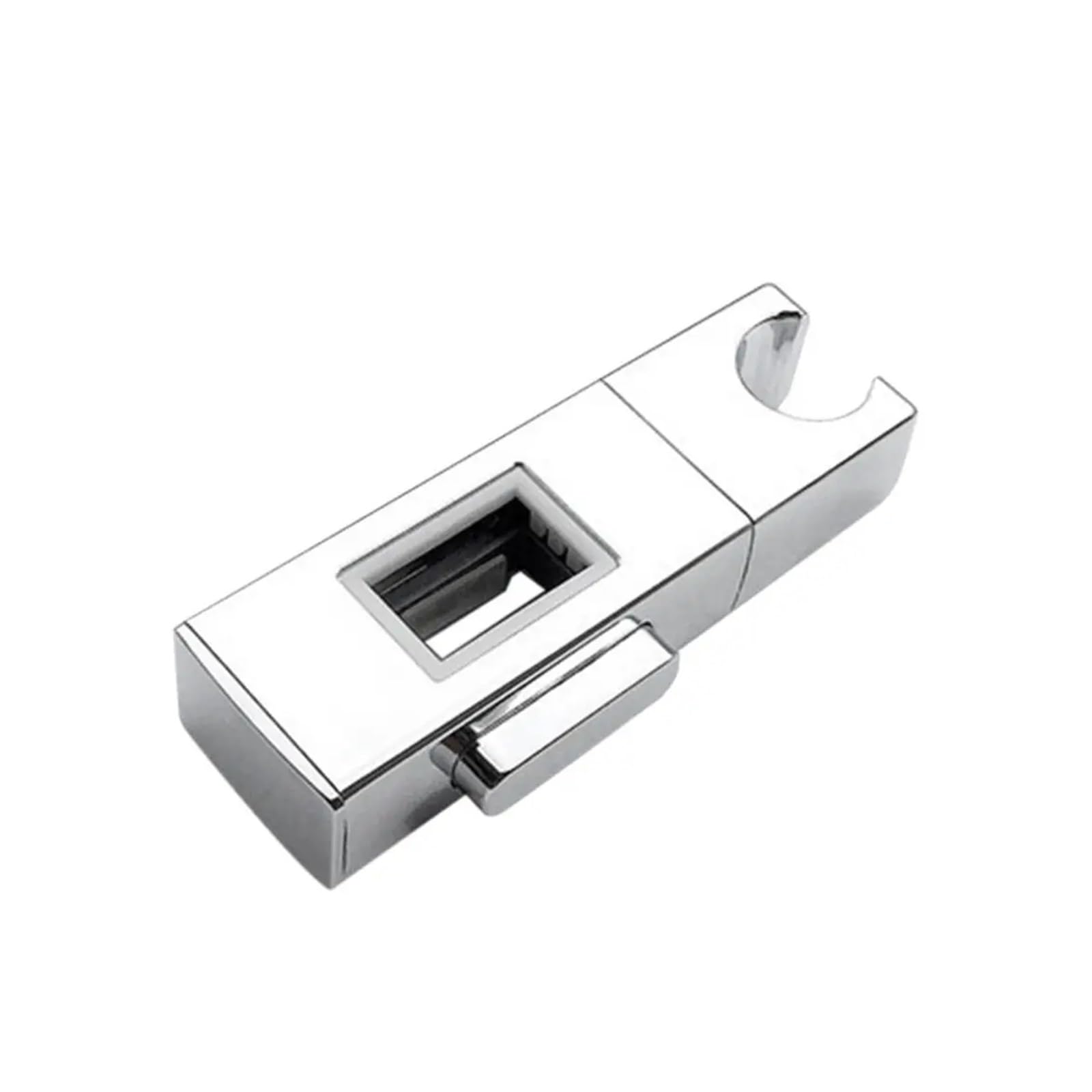 Support de tête carrée réglable pour barre coulissante de douche