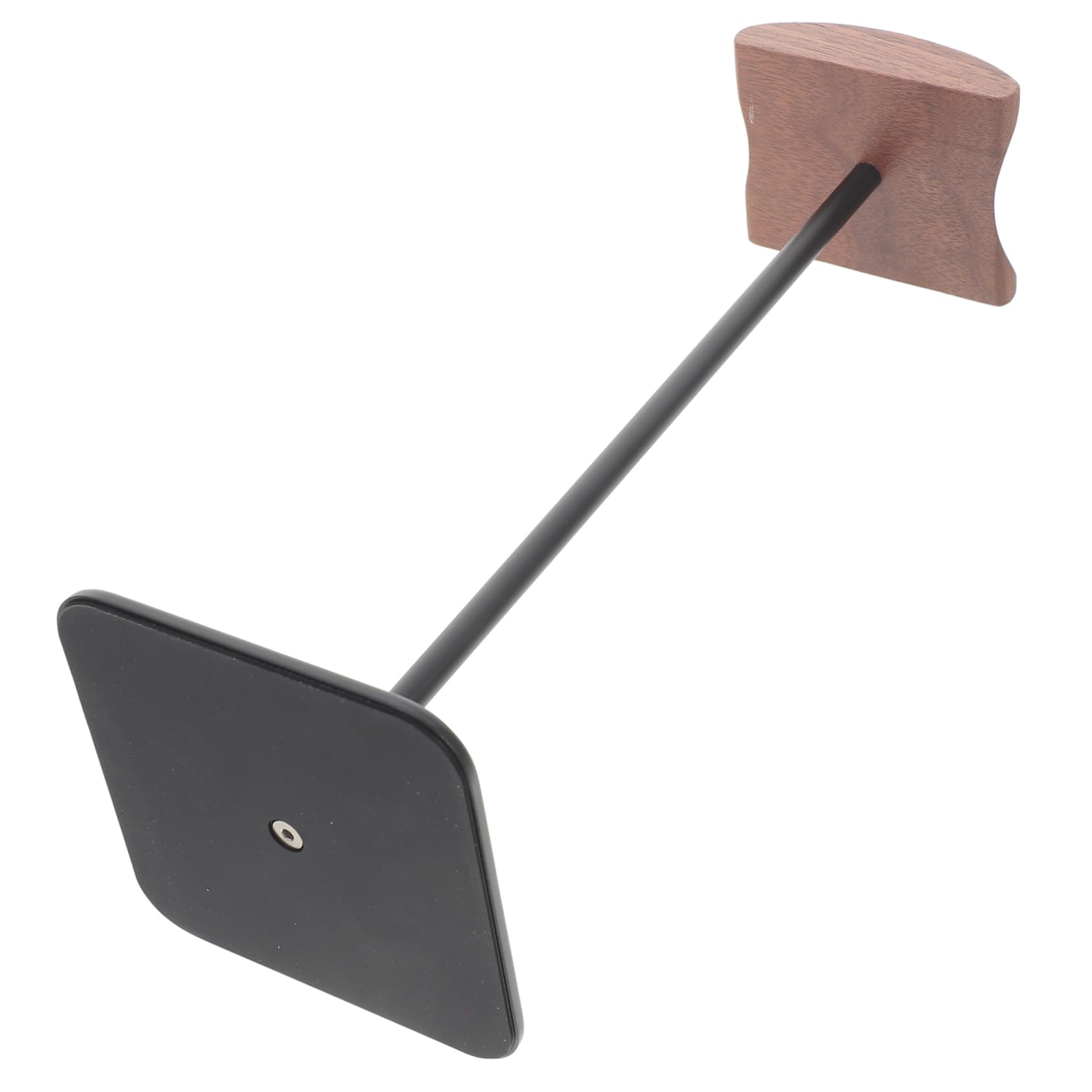 Uonlytech Supporto Cuffie Stabile e Liscio da Scrivania in Lega di Alluminio e Legno, Reggicuffie per Casa e Ufficio