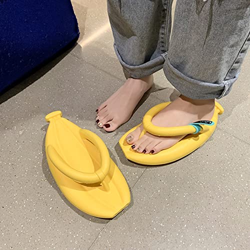amusing amusing Unisex banana flip-flop men home slippers women outdoor sports sandals garden sandals shower flip-flop cloud slippers3