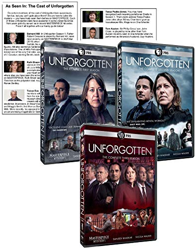 Masterpiece Mystery!: Unforgotten, Complete Seasons 1, 2 & 3 Plus Complementary Cast Guide