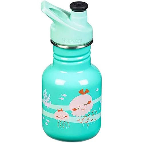 Klean Kanteen Kid Classic 12oz Bottle with Kid Sport Cap 3.0