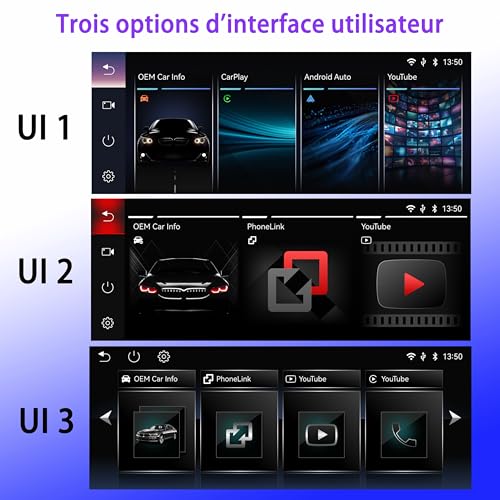 Pantalla Linux de 8,8 pulgadas para viajes conectados en tu BMW E60 E90 4