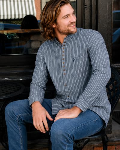 Chemise à Bouton Bas Hommes The Celtic Ranch en Coton Doux - 3