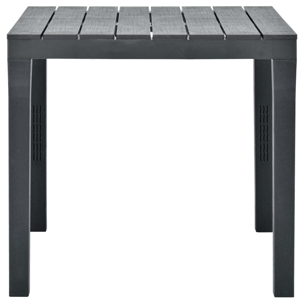 Tavolo ANTRACITE BALI 78x78x72
