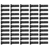 Set di 50 nippli per raggi per bicicletta, in rame, per raggi 14G, lunghezza 14 mm, progettati per mantenere l