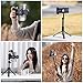 ULANZI Selfie Phone Tripod Mount MA35, 2-in-1 Magnetic & Phone Clip Camera Grip Handle Holder with Detachable Remote Shutter with Cold Shoe Adapter for iPhone 15 16 Samsung Smartphone Video Shooting